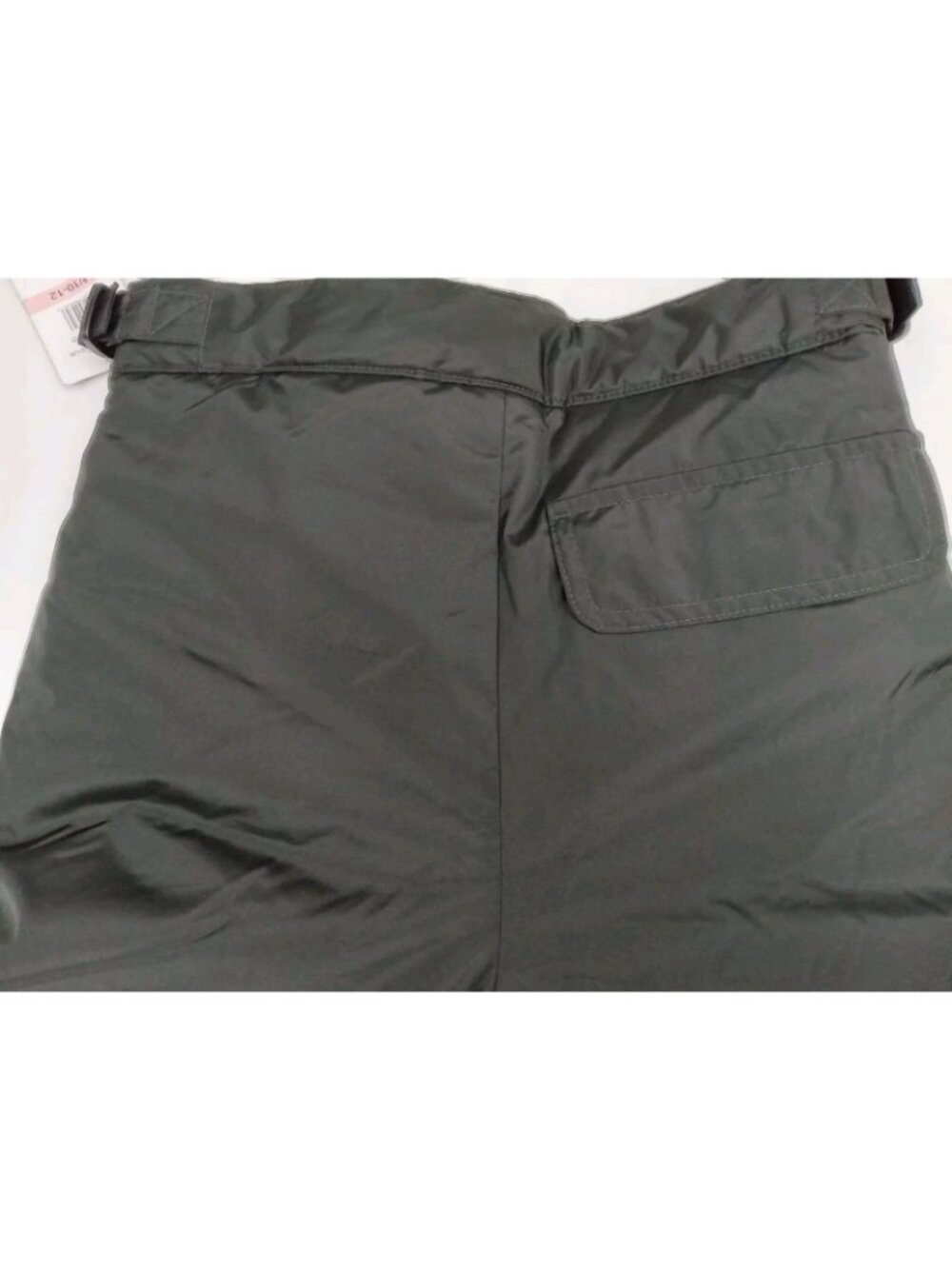 London Fog Kids Black Ski Snow Pants with Adjustable Waist Straps M 10-12 - Picture 14 of 15